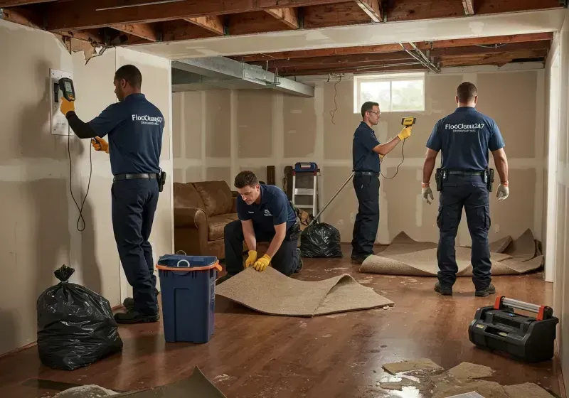 Flood DamageMaterial Assessment and Debris Removal process in Bangor Trident Base, WA